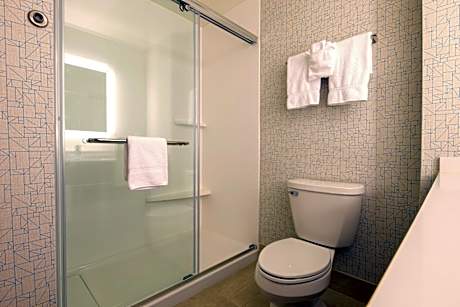 1 King Bed Standard Walkin Shower