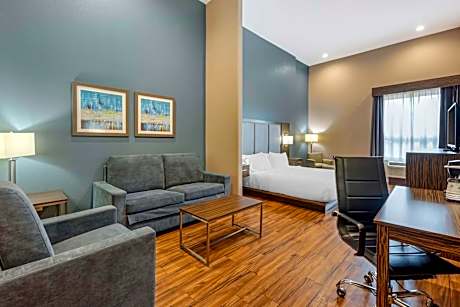 King Suite with Sofa Bed and Roll-In Shower - Disability Access