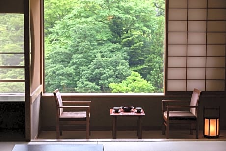 Special Plan, Non-Smoking, Seiryukan Japanese-style Room (12 tatami + 6 tatami + 1-tatami Fumikomi) (Sleeps 3) With Breakfast & Dinner