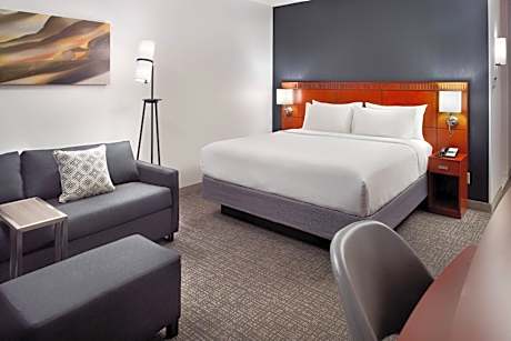 Room, 1 King Bed with Sofa bed (Mobility/Hearing Accessible, Tub) (1 King Bed and 1 Double Sofa Bed)