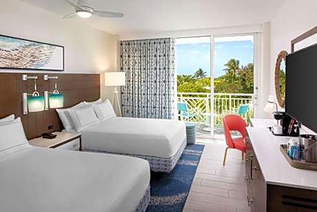 Double Room with Two Double Beds and Key West View