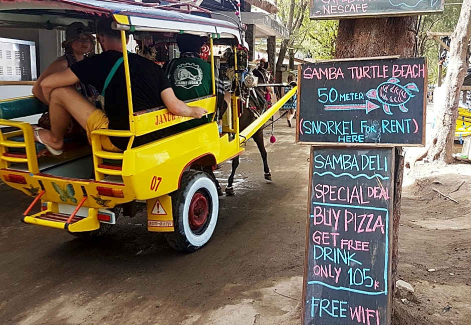 Samba Villas Beachfront View