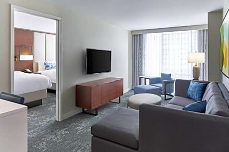 One-Bedroom Suite with Two Queen Beds and Sofa