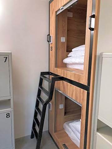 Capsule hostel Andel Centre SPIRIT