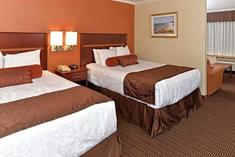 Suite-2 Queen Beds, Non-Smoking, Family Suite, 500 Square Feet, Breakfast Nook, 3rd Bed Sofabed, Hig