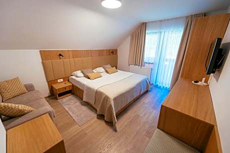 Family Room with Two Bedrooms and Kitchenette