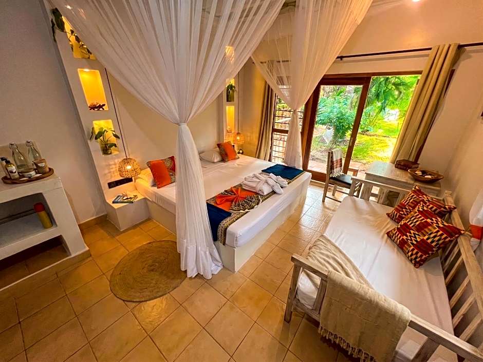 Upani in Diani complimentary cook for villas only, room service for deluxe suites