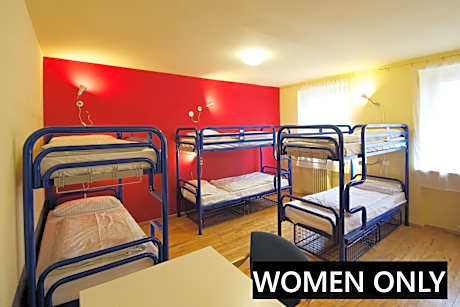 Bed in 12-Bed Female Dormitory Room