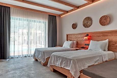 Twin Room with Swimming Pool Access