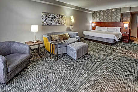 Suite, 1 King Bed with Sofa bed (Mobility/Hearing Accessible, Tub)