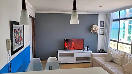 Apartamento 150m praia, vista p Mar, e Piscina na cobertura