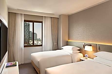 Studio Doube Beds with Balcony