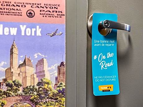 Break Room with Three Single Bunk Beds and Shared Bathroom