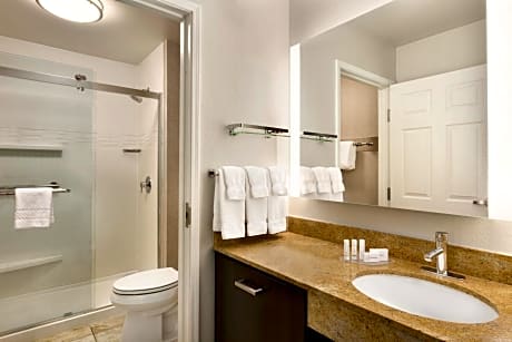 Queen Corner One Bedroom, 1 Bedroom Larger Suite, 1 Queen, Sofa bed