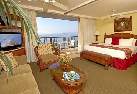 Superior One-Bedroom Apartment with Ocean View and Balcony