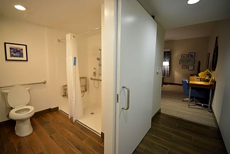 King Room with Roll-In Shower - Mobility Access/Non-Smoking