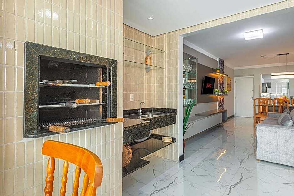 ITNC143- Frente ao mar! Amplo ap com 3 quartos+3WC