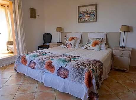 Double or Twin Room with Sea View and Terrace