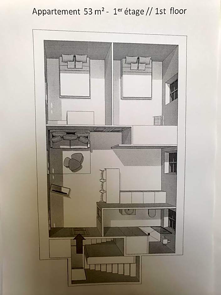 Au Loup Historic Apartments