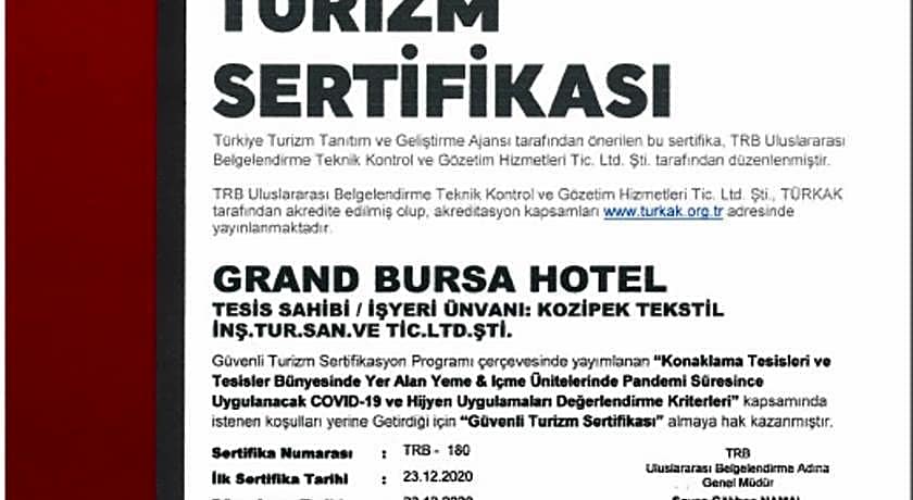 Grand Bursa Hotel