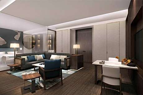 Superior Suite, 1 Bedroom Suite, 1 King, Garden view