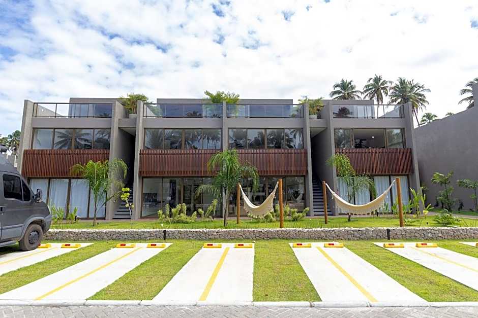 Villa Naluri Frente Mar em Japaratinga por Quarto à Vista