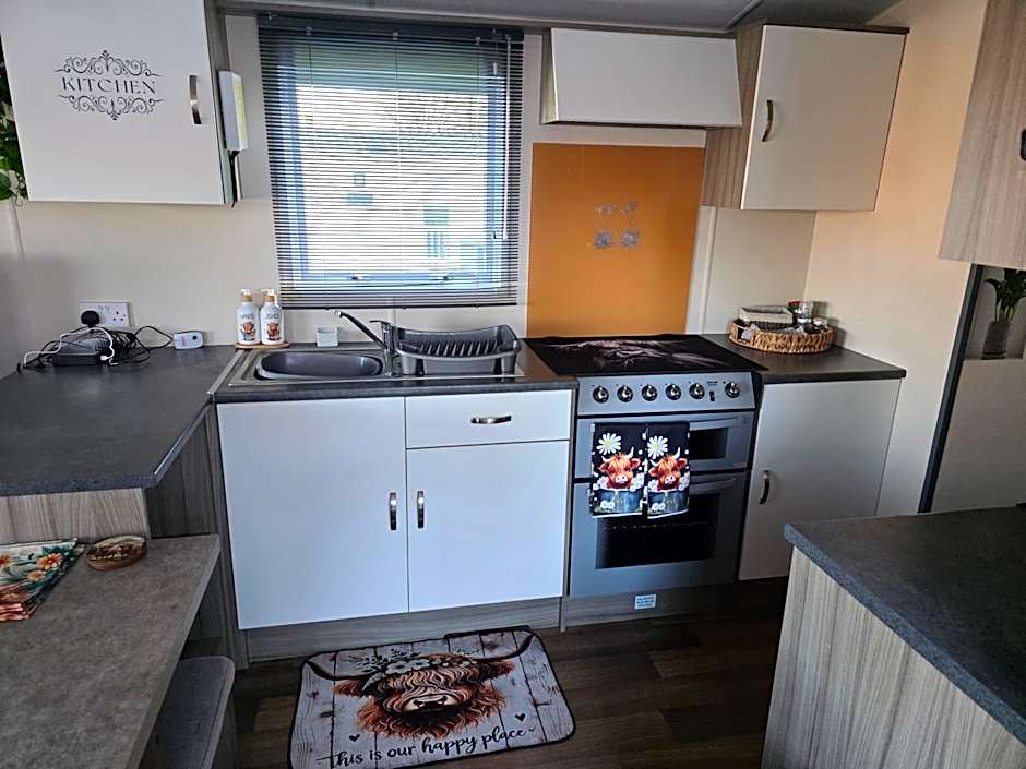 Luxury static caravan
