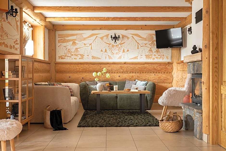 Willa Podhalanka Jacuzzi & sauna - drewniany dom dla 20 osób