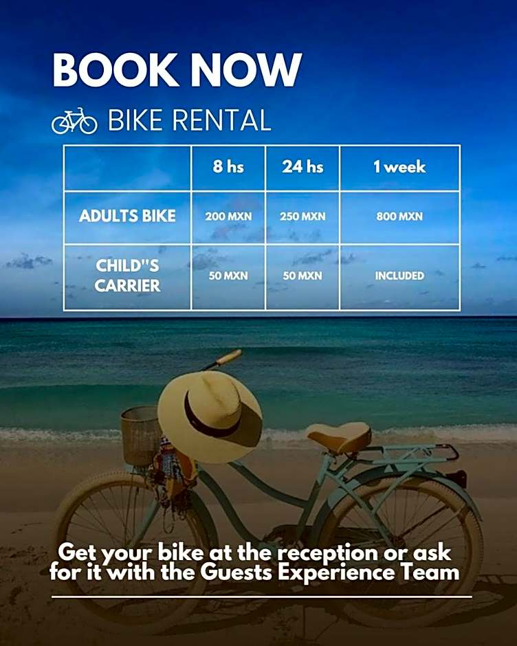 Terrasse Hotel Playa del Carmen