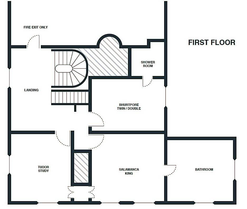 The North Wing - Combermere Abbey