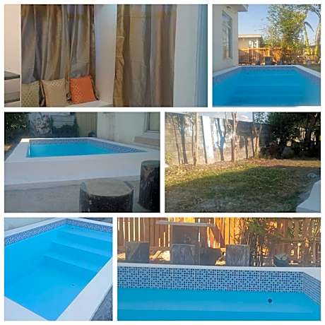 Matthew's Private Pool by Mia and Miguel's House