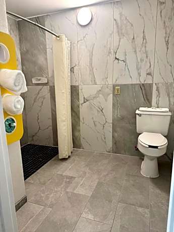 King Room with Mobility/Hearing Access and Roll-In Shower, Non-Smoking