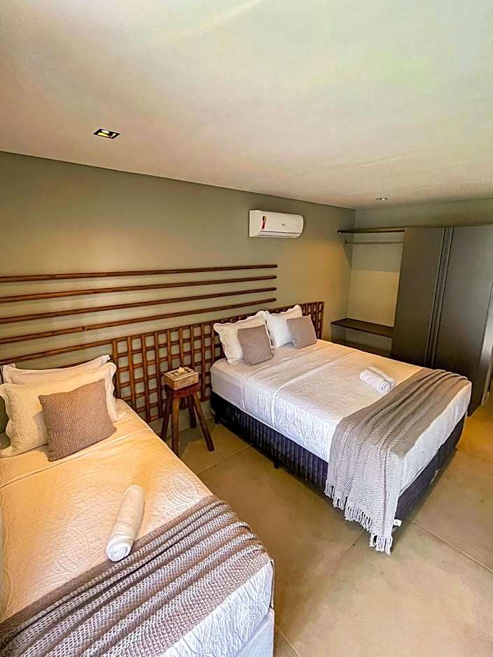 Casa Waua | PÉ NA AREIA, rooftop, borda infinita