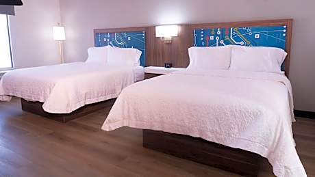 2 Queen Mobility Access Tub Suite Nonsmoking