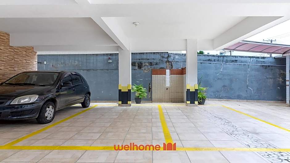 Apartamento a 500m da praia na Praia Grande