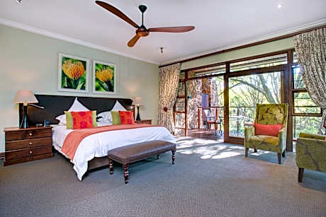 Larger Guest Room, 1 King, Forest View
