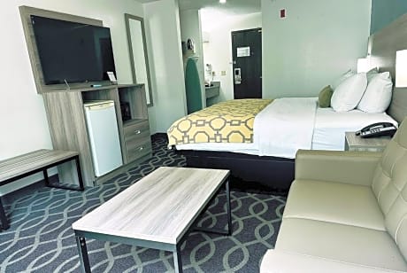 1 King Bed Mobility Accessible Studio Suite Non-Smoking