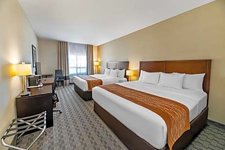 King Room with Two King Beds - Non-Smoking