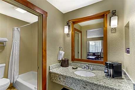 Suite-1 King Bed Non-Smoking Sofabed Living Room Microwave And Refrigerator Wi-Fi Full Breakfast
