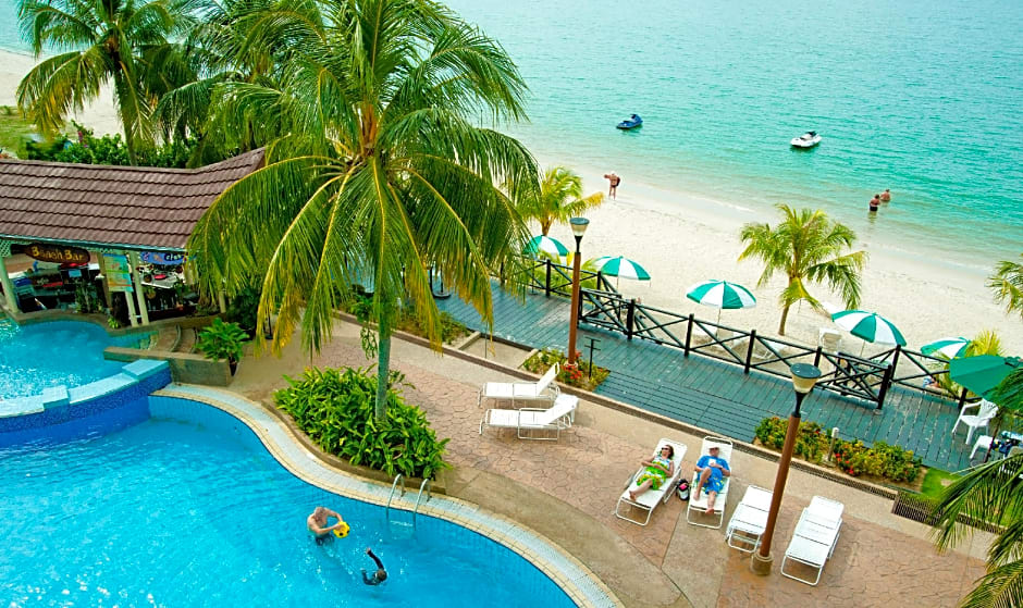 Flamingo By The Beach