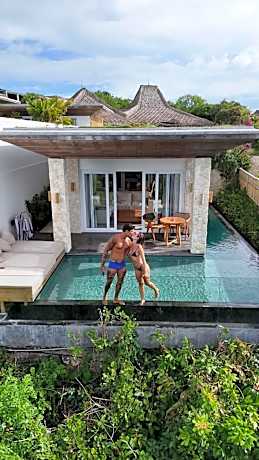 Beach front Sunset view villas