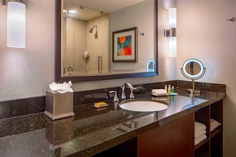 2 Queens 1 Bedroom Corner Suite With Sofabed