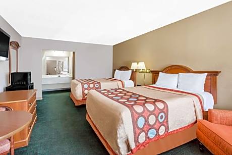 Double Room with Two Double Beds - Smoking
