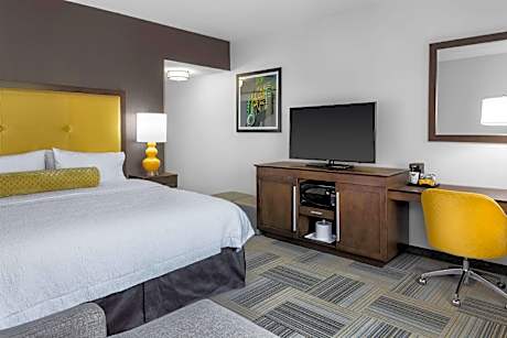 1 King Mobility/hearing Acc Ri Shower Nosmok Vis Firealrm/door/phn Alrt/hdtv Microwv/fridge/free Wi-