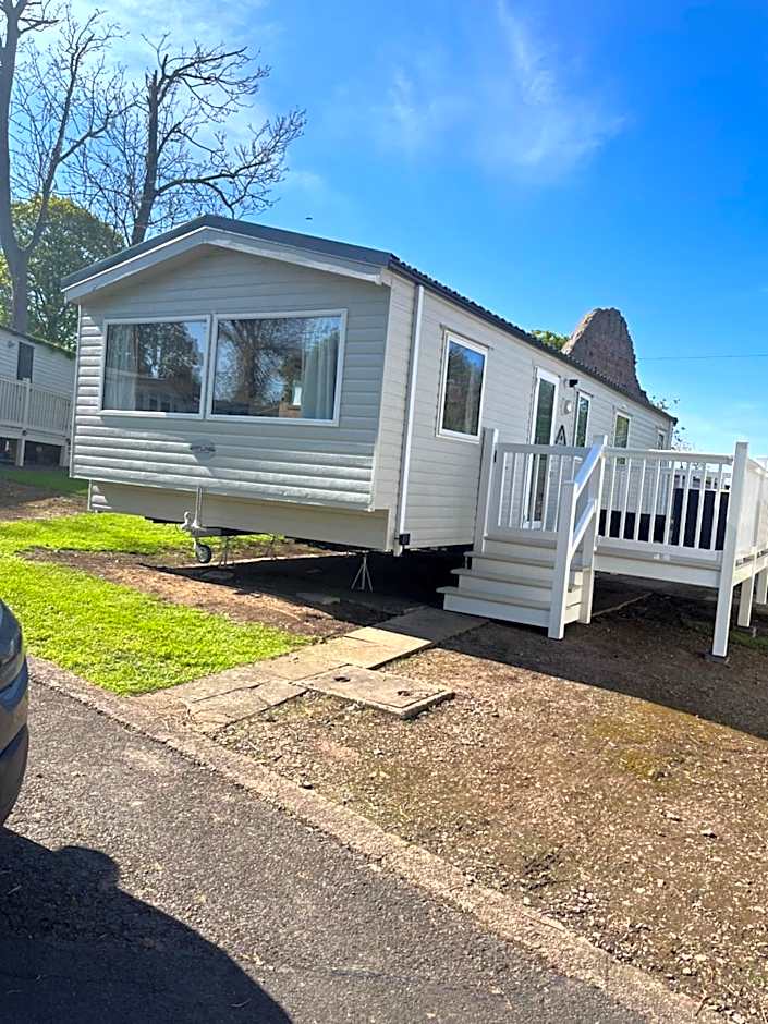 Haggerston castle caravan rental. Annie's den