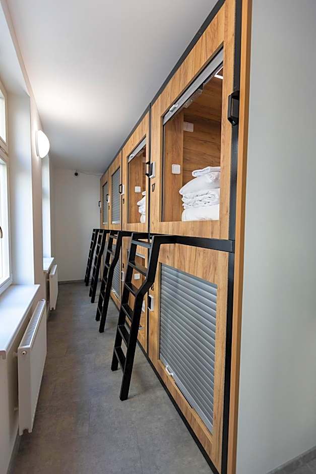 Capsule hostel Andel Centre SPIRIT