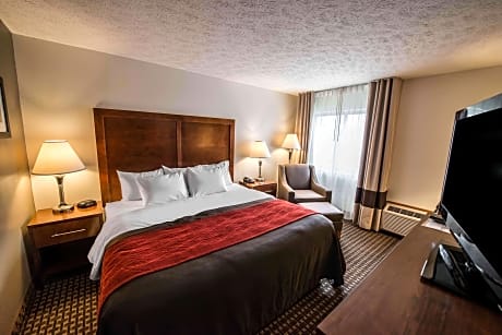 1 King Bed, Nonsmoking, Accessible