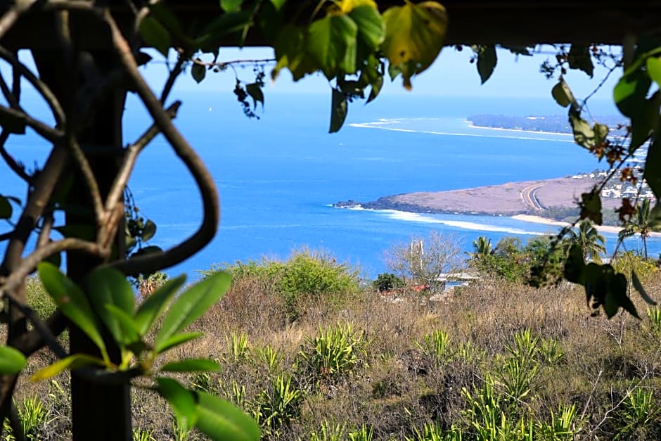 Saint Leu - Chambre 3 épis avec PDJ piscine en pleine nature vue mer - Bardzour