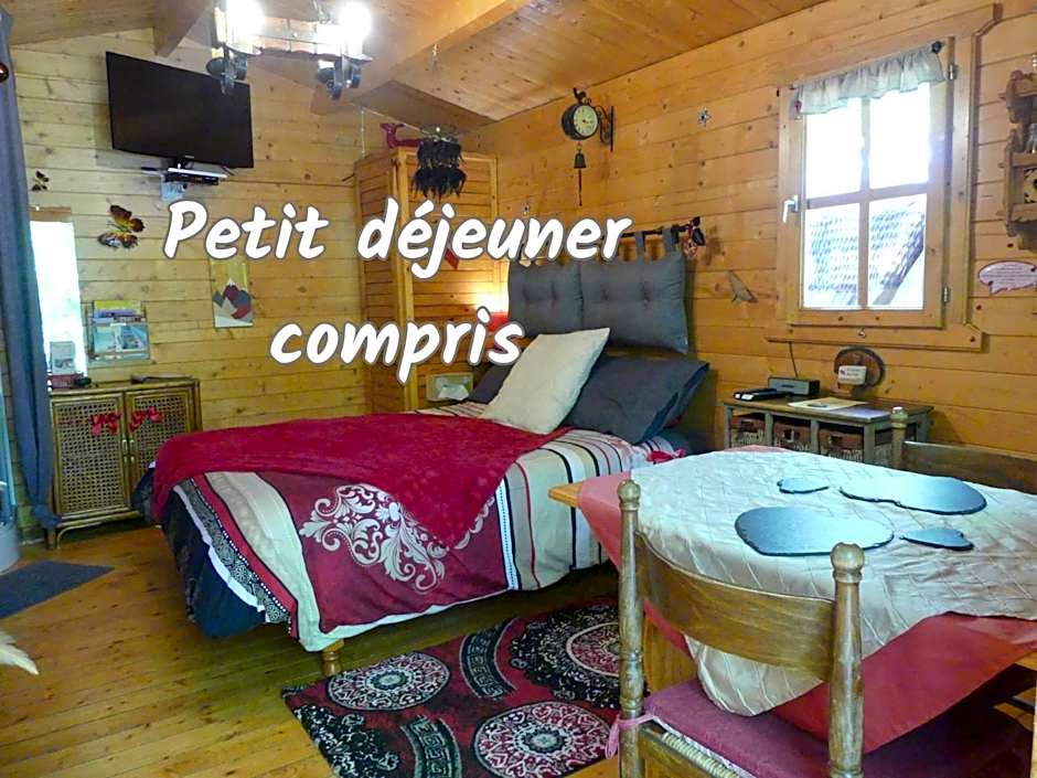 Au Cabanon Chez Nath - chbre d'hôtes