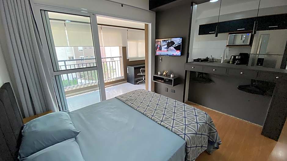 Dream House - Flat Aconchegante em Alphaville, Estacionamento Grátis, Ótima Localização!